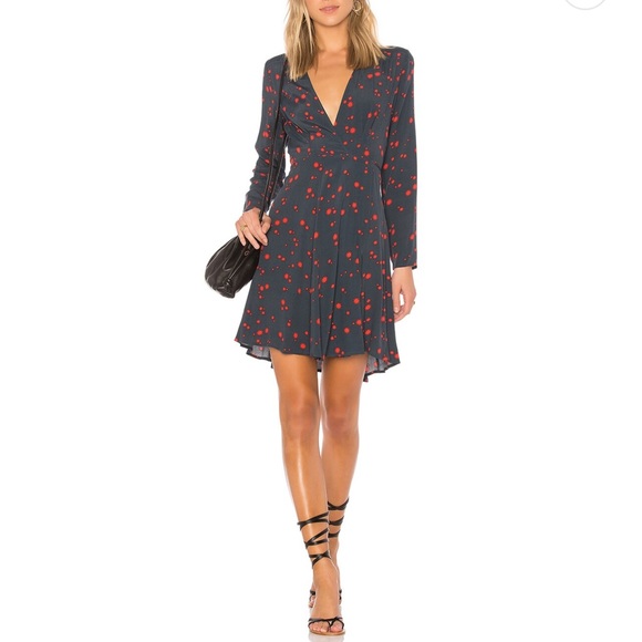 ROLLA'S Dresses Dancer Wrap Dress In Navy Galaxy Poshmark